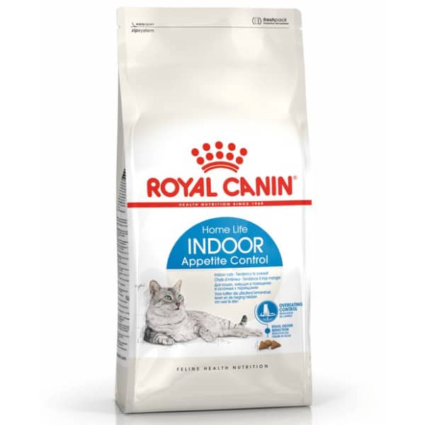 ROYAL CANIN FHN INDOOR APPETITE CONTROL sausā kaķu barība 2kg